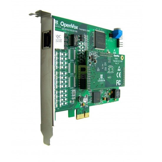 Carte 1 Port T1/E1/J1 PRI PCI-E (nouvelle version) D115P
