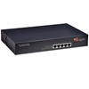 5-port 10/100/1000M unmanaged 4 Port support PoE Switch in  Metal case(75W Power)